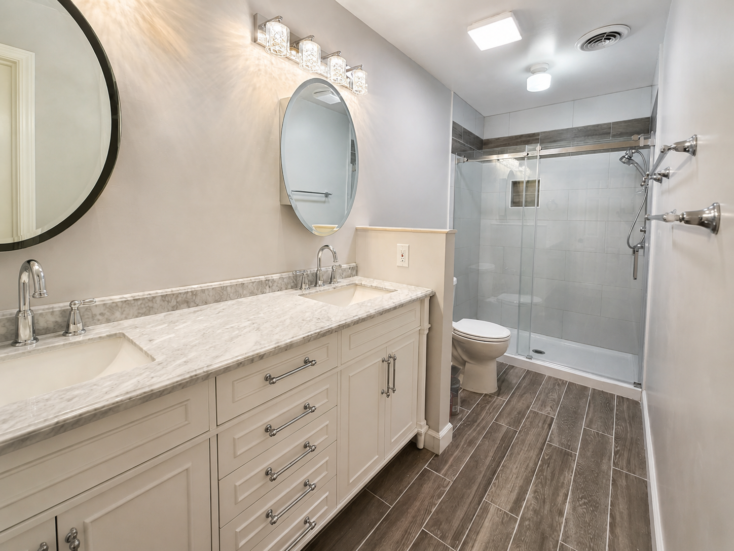 Bathroom after remodel
