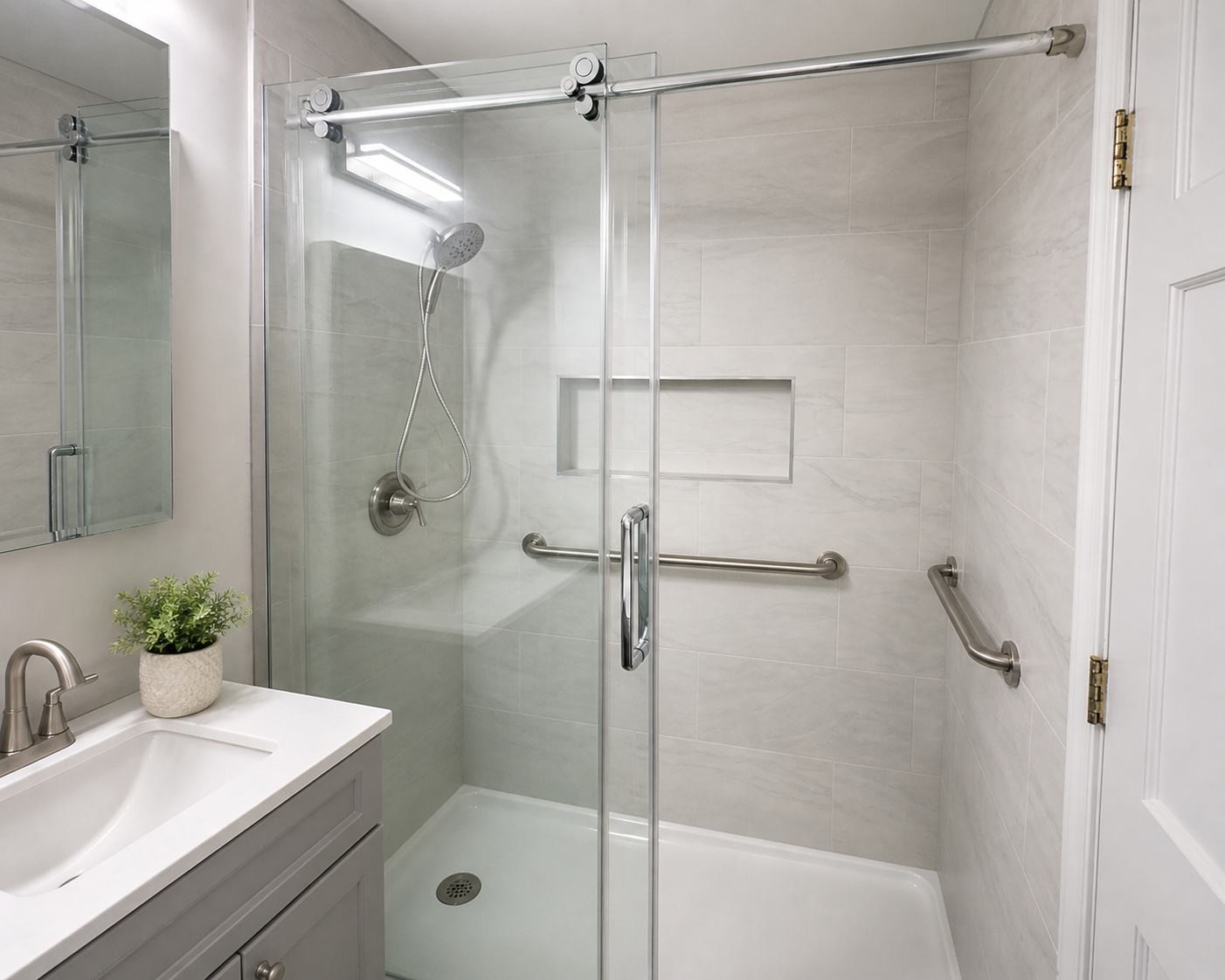 Bathroom remodel completed — Fairfax County VA